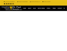 Tablet Screenshot of drpauldrouin.com